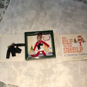 The Elf on the Shelf. Book, doll, accessories